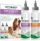 Vetsbest ear relief wash and dry kit