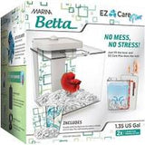 EZ care plus betta aquarium 4.9L white