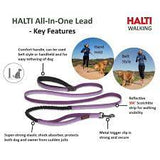 Halti all in one lead purple small