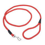 Coastal rope leash red 6'