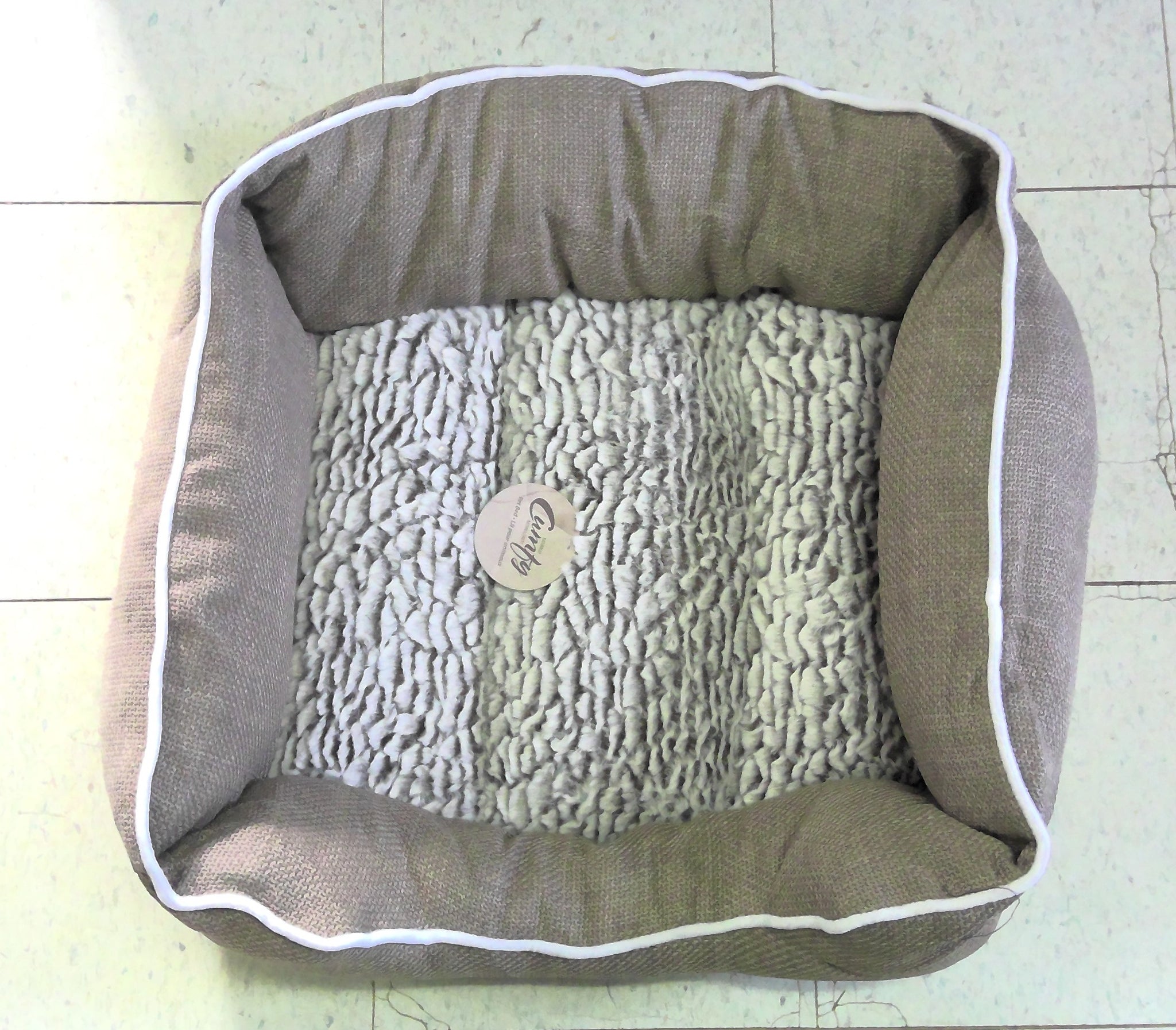 Cumfy fleece/cotton bed 61X46X20cm