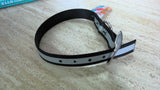 reflective collar black 1"-18"