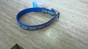 reflective collar blue 5/8"X14"