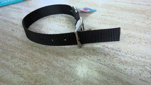 black collar 1"X18"
