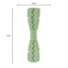 Green dental chew bone
