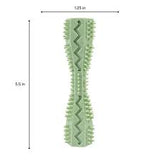 Green dental chew bone
