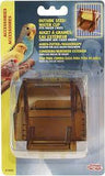 LW outside seed/water cup brown