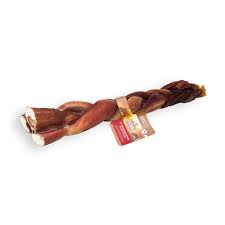 Natural Farm odour free Bully braided stick 12"
