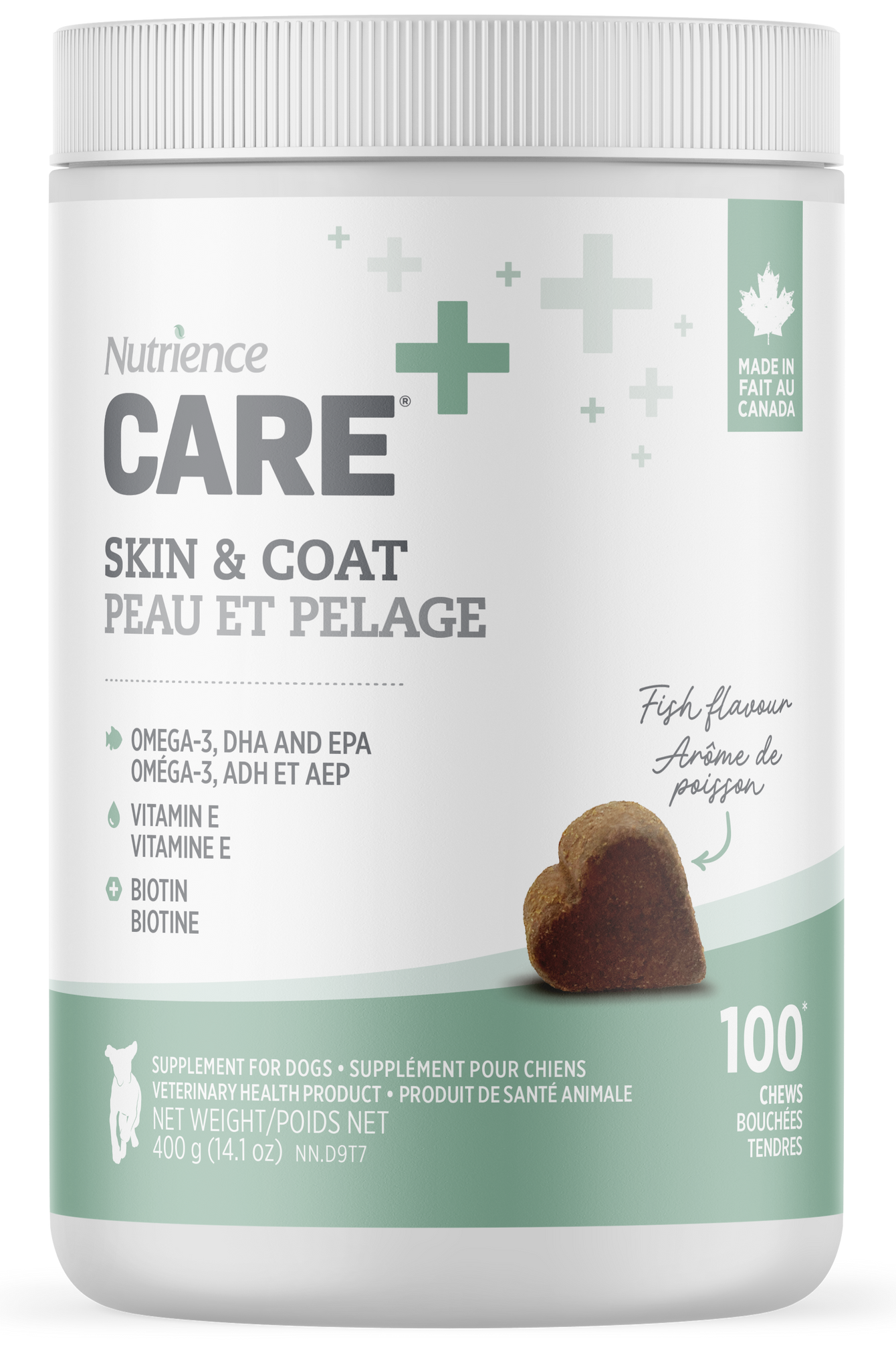 Nutrience care skin and coat supplement 400g