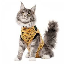 Recovery suit cat tiger print 3XS