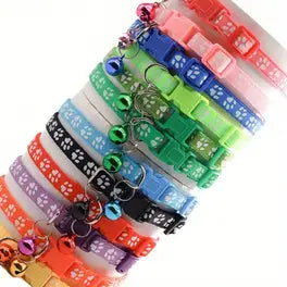 Paw collar small with bell
