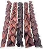 Bullsters Collagen charcoal jumbo braided 12"