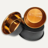 Med stainless steel copper bowl 7" 950ml