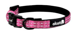 Alcott Adventure collar pink med