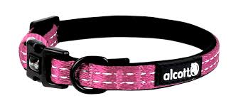 Alcott adventure collar pink large
