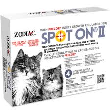 Zodiac spot on II drops cats
