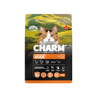 Charm Farm raised duck 340g cat