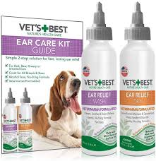 Vetsbest ear relief wash and dry kit