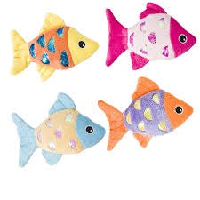 Spot shimmer glimmer fish w/catnip