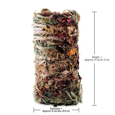 LWG Botanicals Hay bale with flower 200g