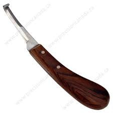 double edge hoof knife