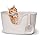 Catit Loo litter box with scoop, white