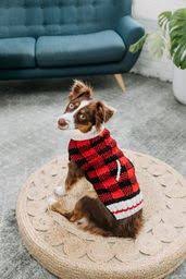 Classic Buffalo plaid red Large