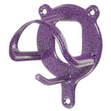 Briddle Rack with hammered finish purple