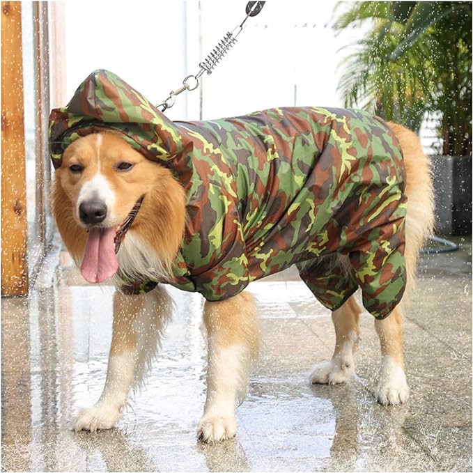 DQ raincoat camo Xlg