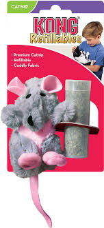 Kong refillable catnip rat