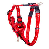 Rogz control harness red large