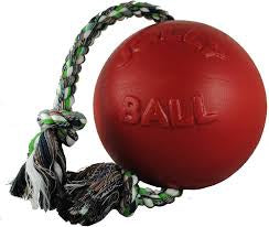 Jolly pet romp & roll red 6"