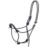 Combination rope halter and side pull