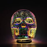 Fibre Optic Lighted use skull