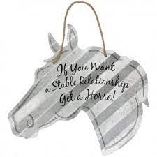 Tough1 JT horse sign 5"