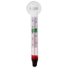 Aquafit glass floating thermometer w/suction cup