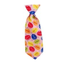 Party time long tie med pink
