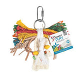 Smart play Leather kabob bird toy