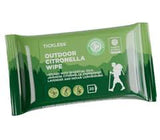 Tickless Outdoor citonella wipes 20