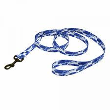 Remington nylon camo blue leash 4'