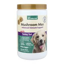 Naturvet Mushroom Max 120 chews