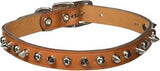 leather tan w/ spike 5/8"x 16"