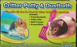 Critter potty & dust bath