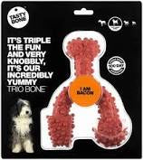 Small trio bone Nylon Bacon