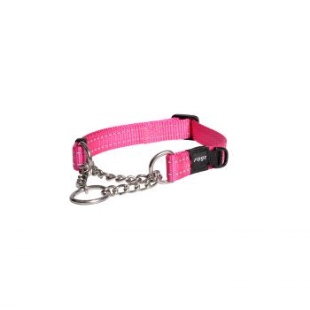 Half Chock collar medium pink