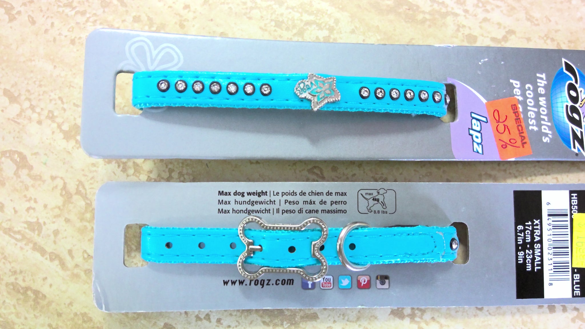 Rogz lapz Xsm blue