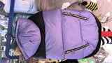 Puffy jacket purple 18"