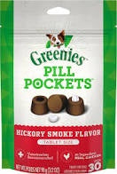 pill pockets hickory smoke Dog 224g