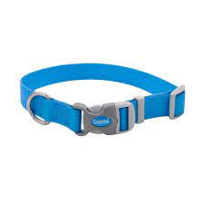 Pro waterproof collar medium aqua 14"-20"