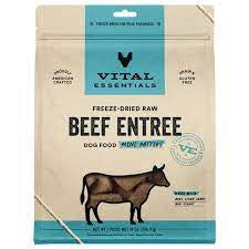 VE beef entree dog mini patties 396.9g